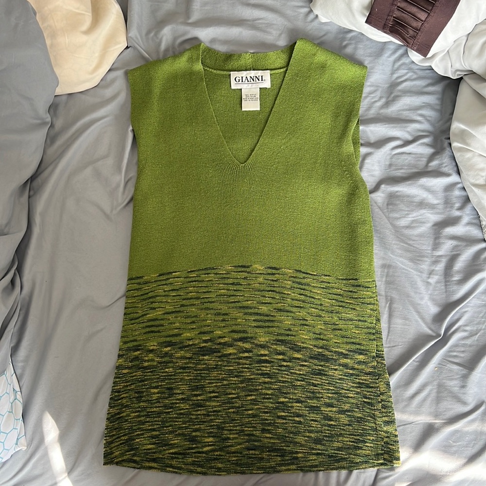 Vintage Gianni sweater tank